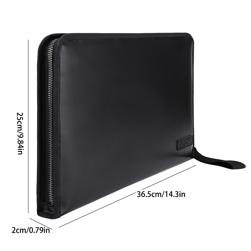 Fireproof Waterproof folder with 12 pockets