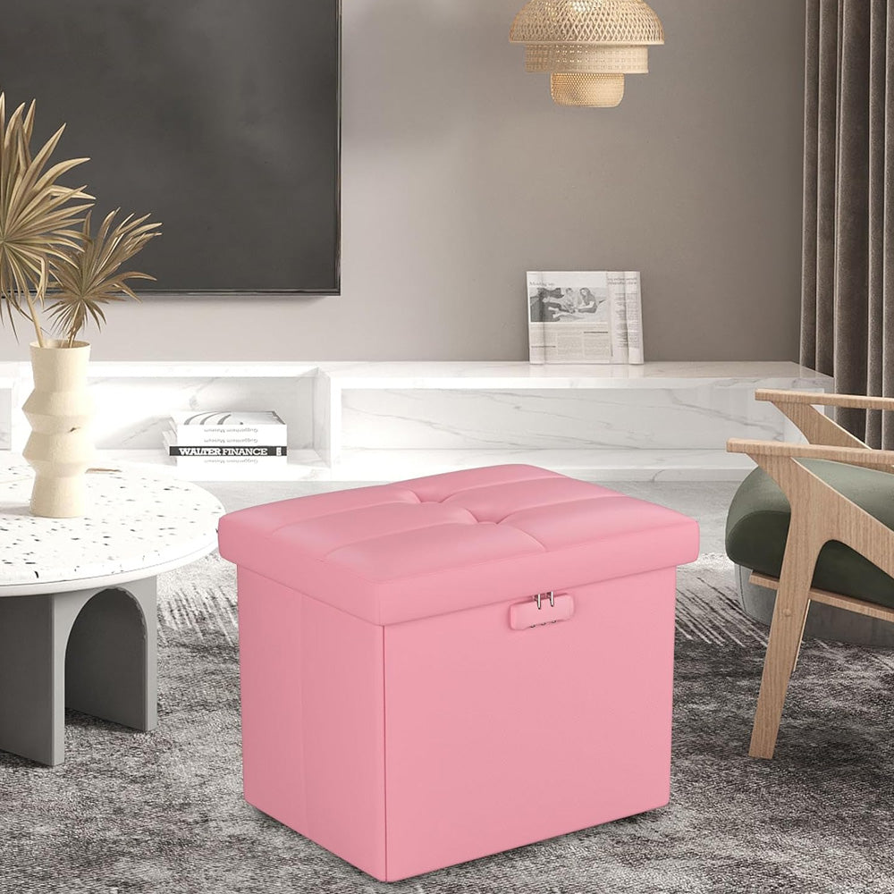 M Size Fireproof Storage Ottoman