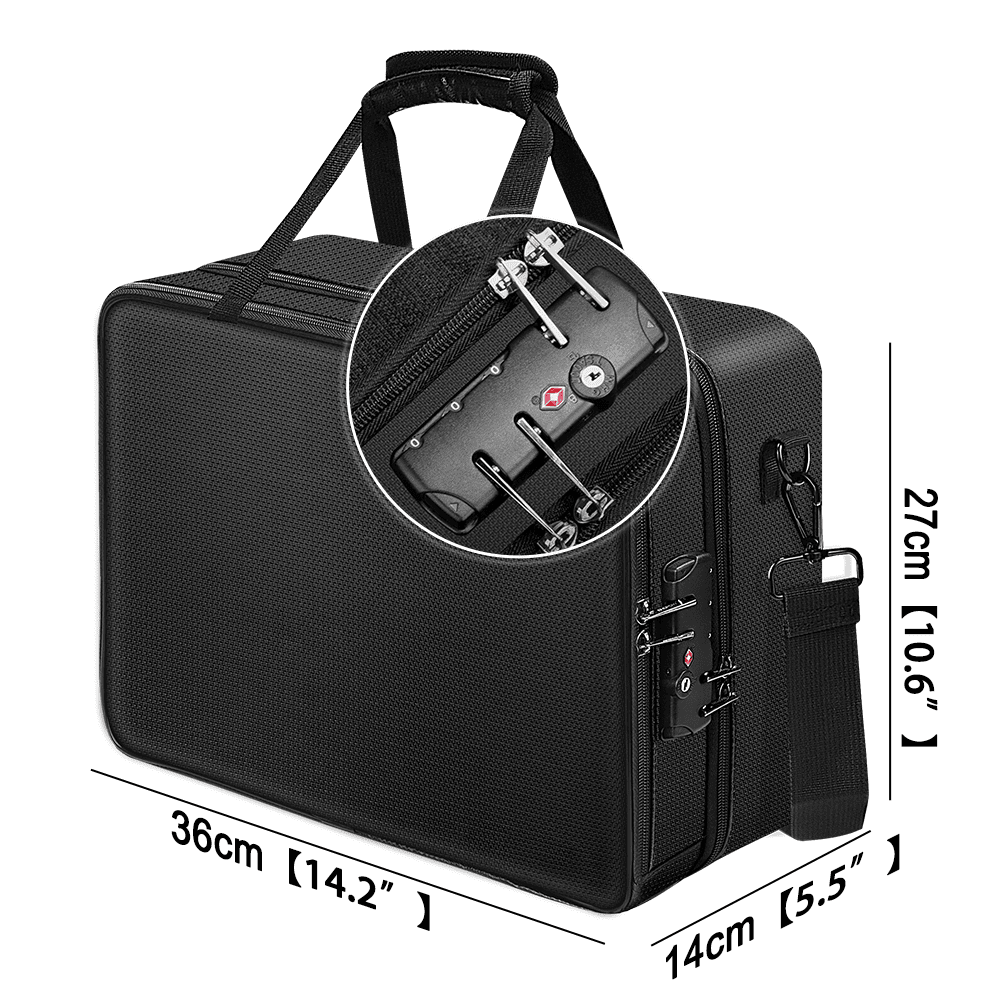 Colorful Accordion ID Storage Bag
