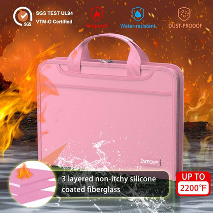 ENGPOW Accordion File OrganizerFireproof Expanding File Folder