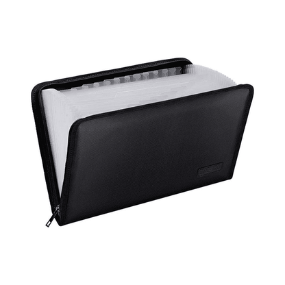 ENGPOW Fireproof & Waterproof Expanding File Folder Important Document Organizer Bag