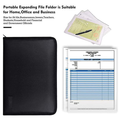 ENGPOW Fireproof Document Bag & Organizer - 25 Pockets