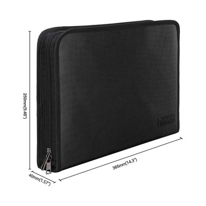 ENGPOW Fireproof & Waterproof Expanding File Folder Important Document Organizer Bag
