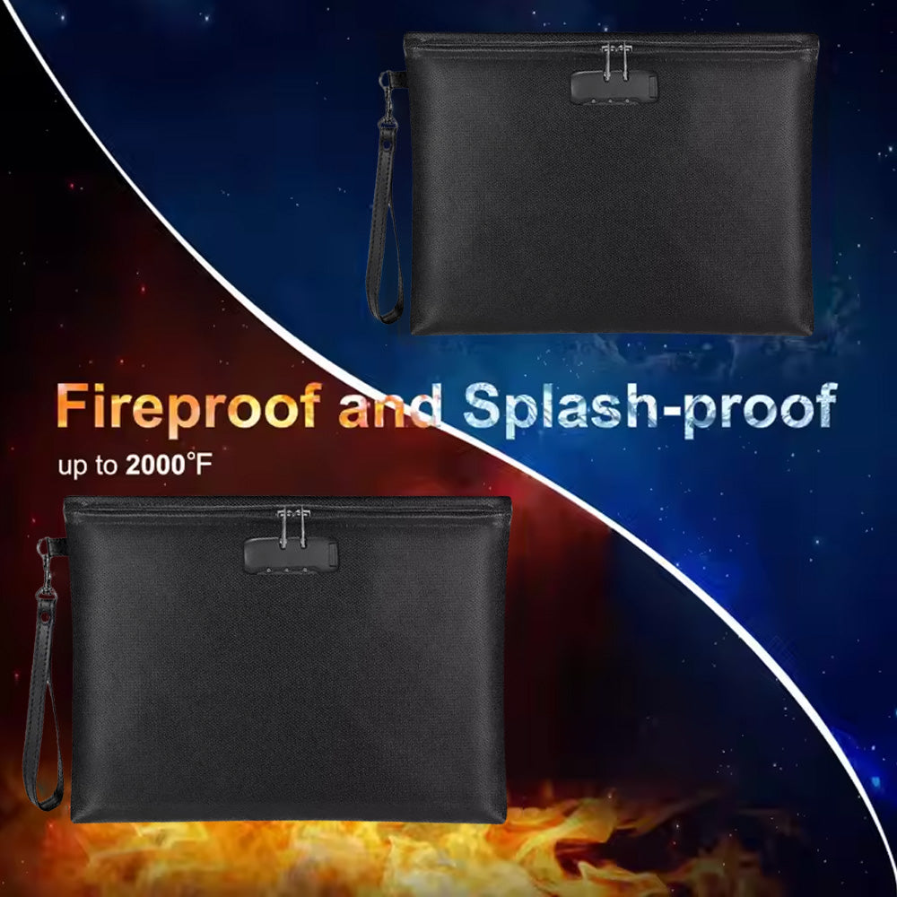 Fireproof Water Resistant Money Bag