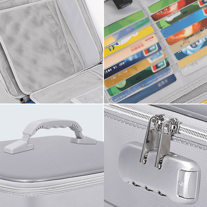 Fireproof Waterproof Document Storage Bag Taller Important Paper Safe