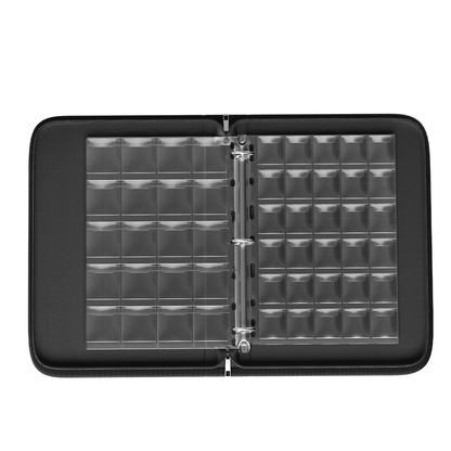 Fireproof Coin Collection Book Waterproof Album Binder Holder Box