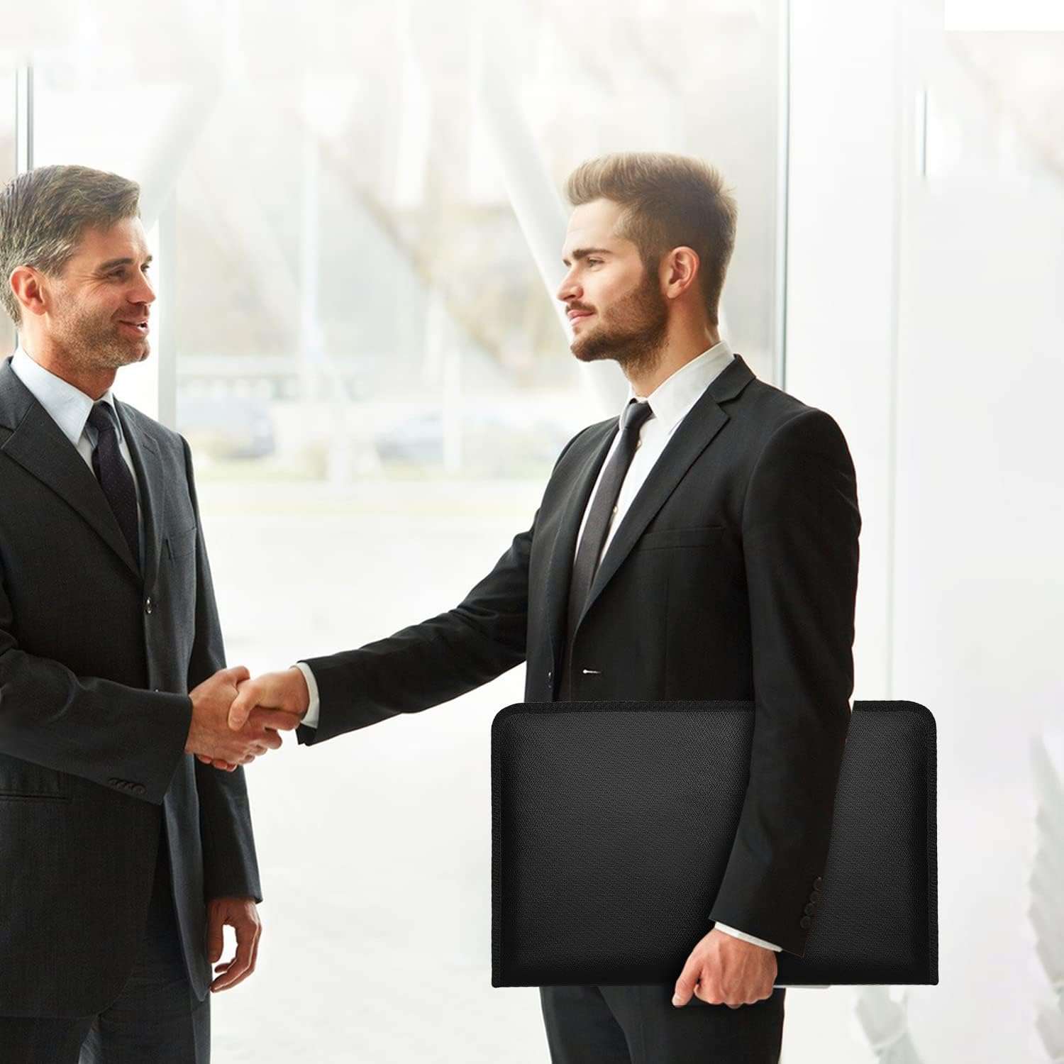 ENGPOW 25‑Pocket Fireproof & Water‑Resistant Expanding File Folder