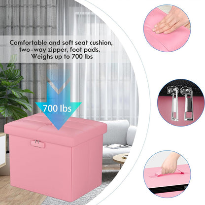 M Size Fireproof Storage Ottoman