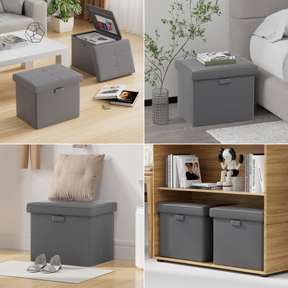 M Size Fireproof Storage Ottoman