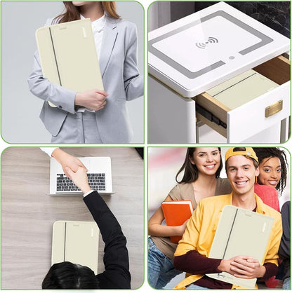 ENGPOW Fireproof Accordion File Organizer Folder - Beige (13 Pockets)
