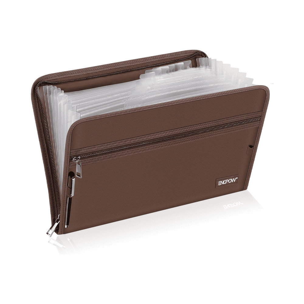 ENGPOW Fireproof & Waterproof Expanding File Folder Important Document Organizer Bag