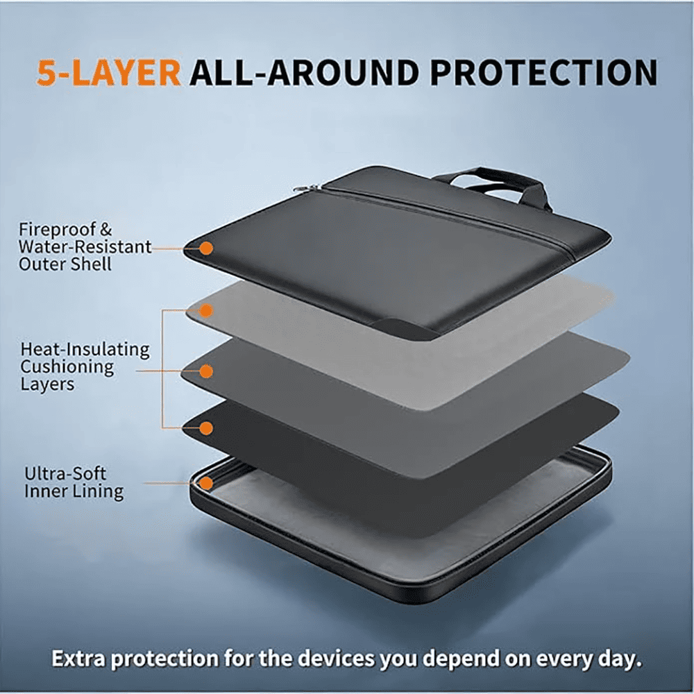 ENGPOW Fireproof Laptop Bag 15.6-inch Shoulder Bag