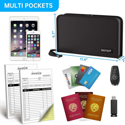 ENGPOW Accordion Receipt Coupon Organizer