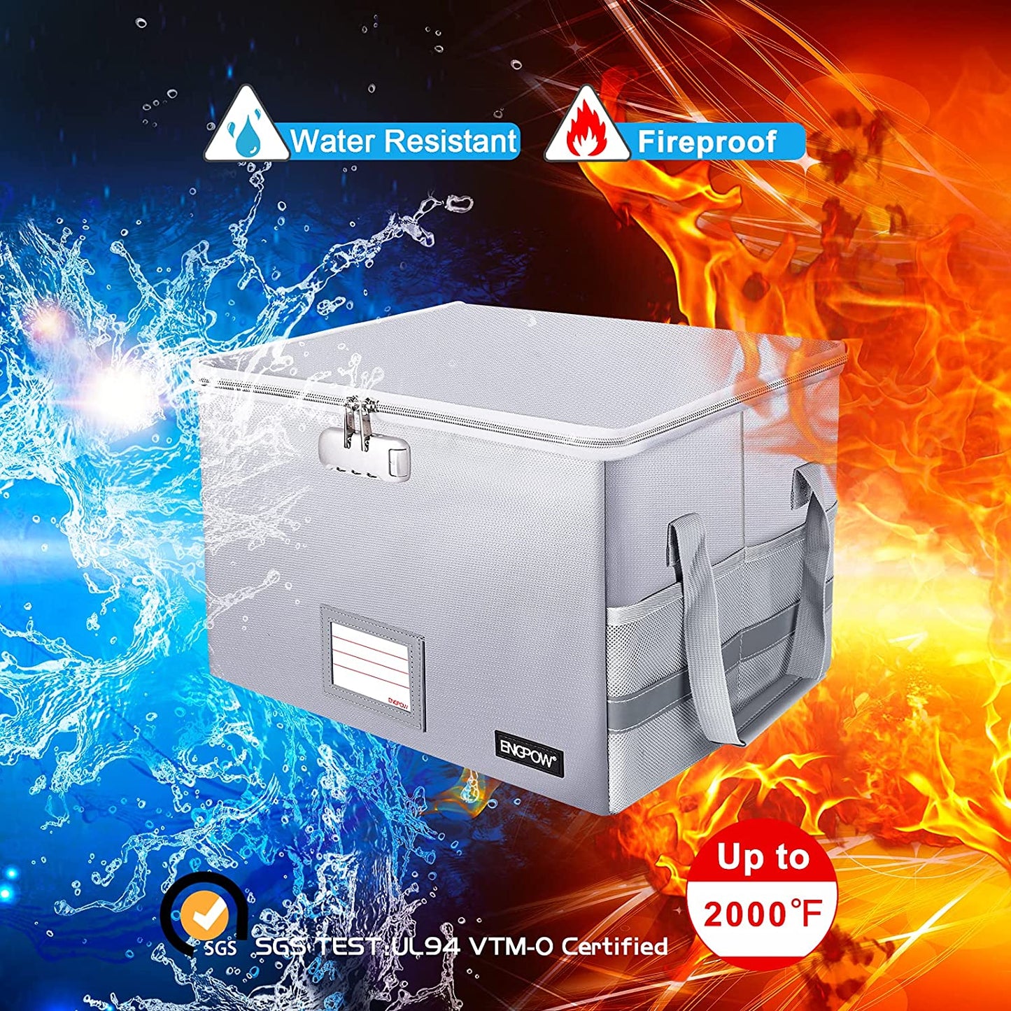ENGPOW Fireproof Box
